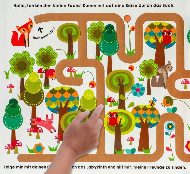 Produktbild: Gl&uuml;cksfisch: Mein Wimmel-Labyrinth: Komm mit in meine Welt!