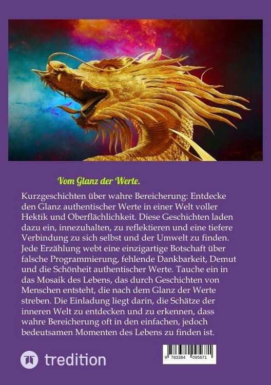Produktbild: Vom Glanz der Werte.