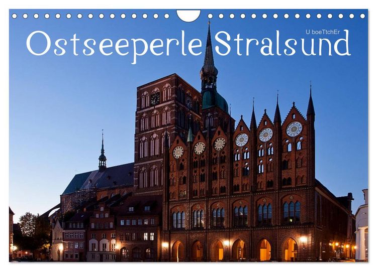 Produktbild: Ostseeperle Stralsund (Wandkalender 2026 DIN A4 quer), CALVENDO Monatskalender