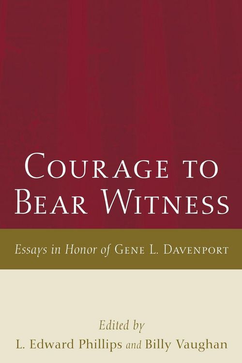Produktbild: Courage to Bear Witness