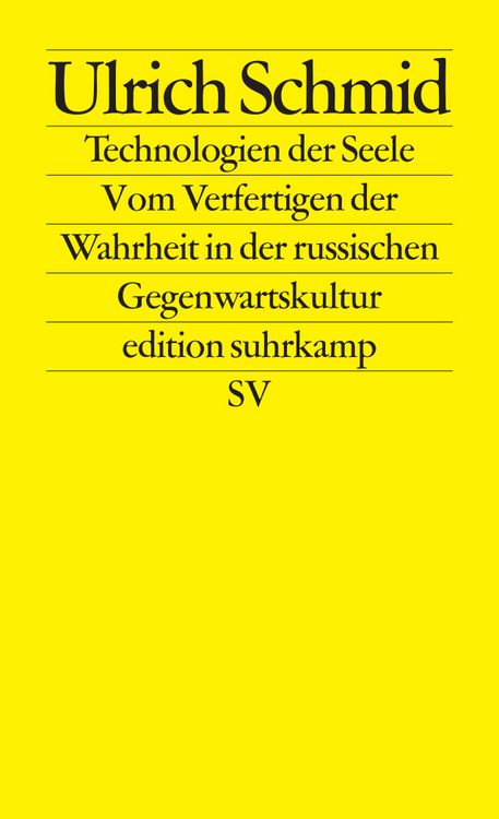 Produktbild: Technologien der Seele