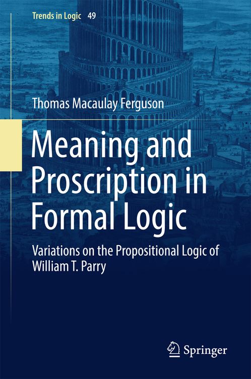 Produktbild: Meaning and Proscription in Formal Logic