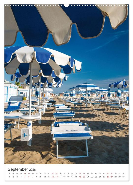 Produktbild: Rimini Die italienische Adriak&uuml;ste (Wandkalender 2026 DIN A2 hoch), CALVENDO Monatskalender