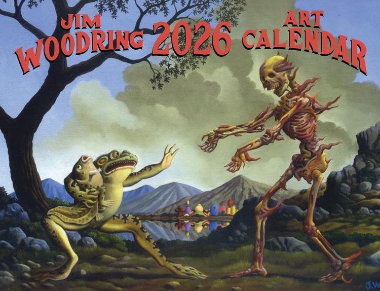 Produktbild: Jim Woodring 2026 Art Calendar