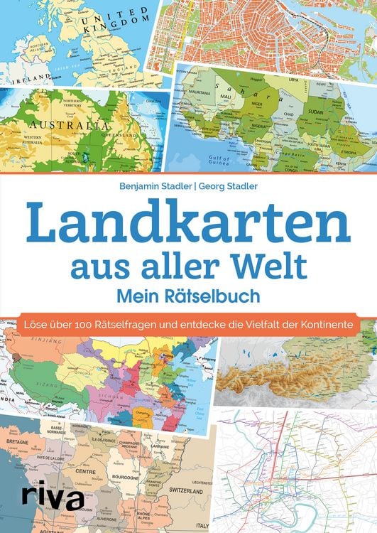 Produktbild: Landkarten aus aller Welt &ndash; Mein R&auml;tselbuch