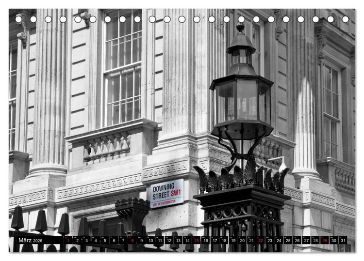 Produktbild: LONDON Stadtansichten (Tischkalender 2026 DIN A5 quer), CALVENDO Monatskalender