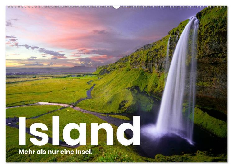 Produktbild: Island - Mehr als nur eine Insel. (Wandkalender 2026 DIN A2 quer), CALVENDO Monatskalender