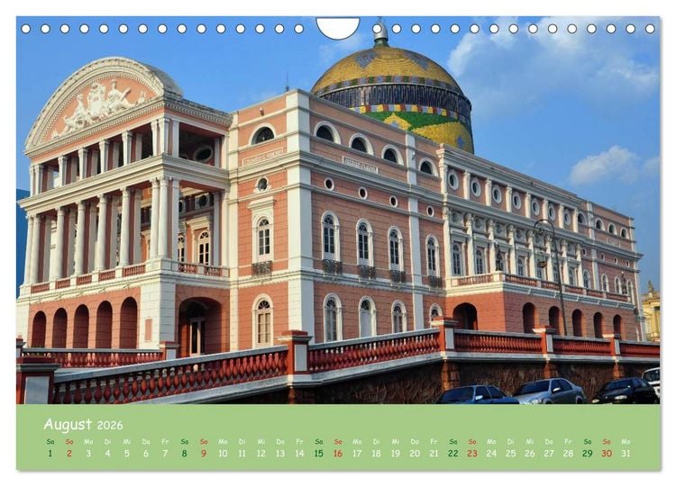 Produktbild: Am Amazonas (Wandkalender 2026 DIN A4 quer), CALVENDO Monatskalender