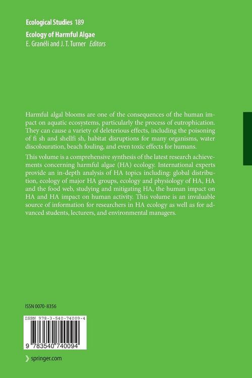 Produktbild: Ecology of Harmful Algae