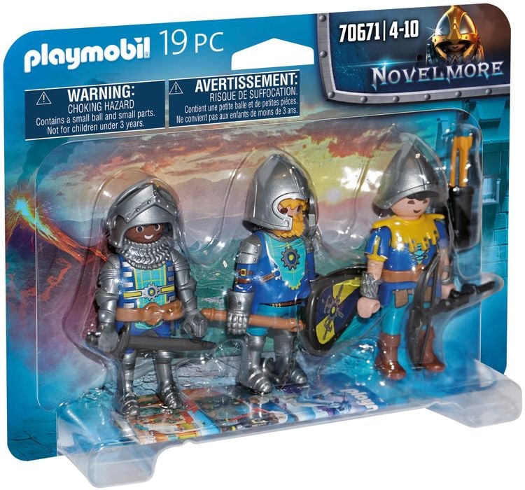 Produktbild: PLAYMOBIL® 70671 3er Set Novelmore Ritter