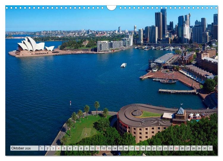 Produktbild: SYDNEY Australiens Traummetropole (Wandkalender 2026 DIN A3 quer), CALVENDO Monatskalender