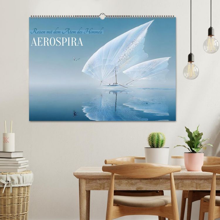 Produktbild: Aerospira (Wandkalender 2026 DIN A2 quer), CALVENDO Monatskalender