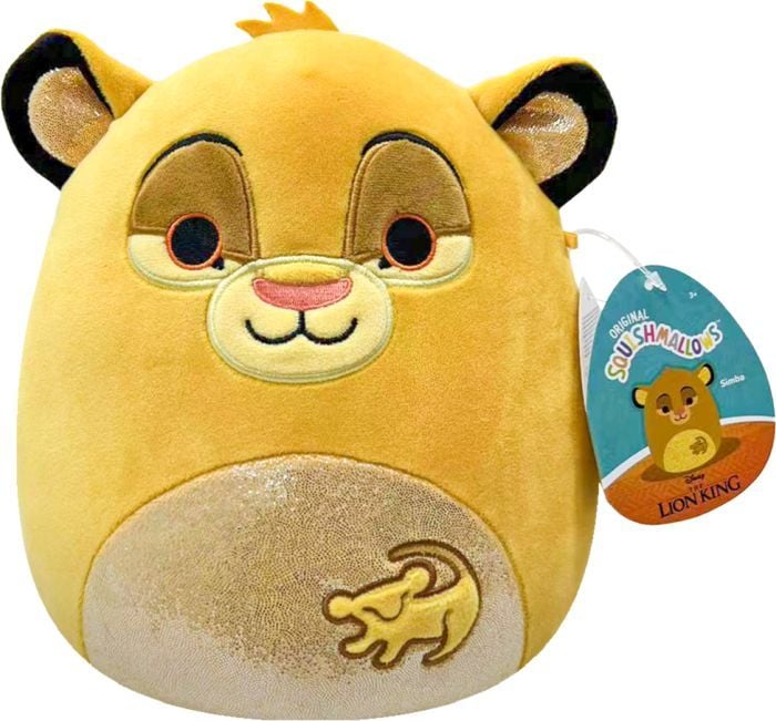 Produktbild: Squishmallows K&ouml;nig der L&ouml;wen Simba, 20cm (Disney Lion King)