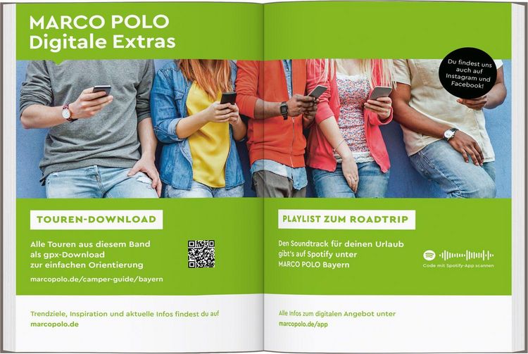 Produktbild: MARCO POLO Camper Guide Bayern