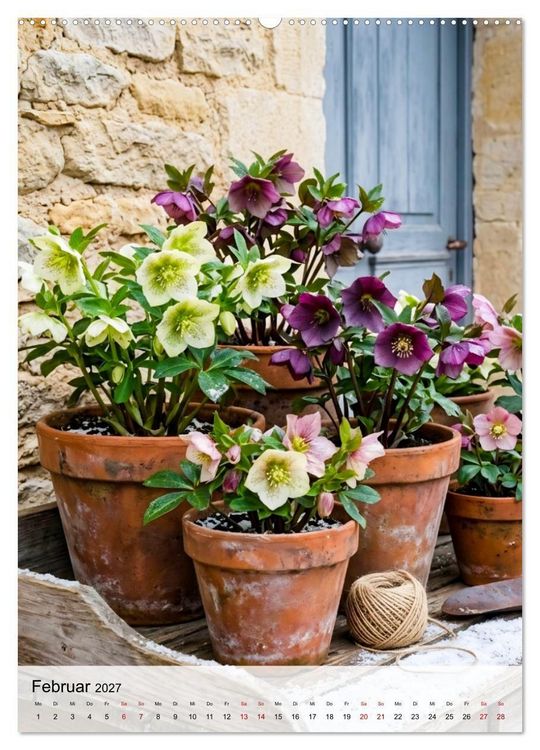 Produktbild: Provence Ein Garten im Wandel der Zeit (hochwertiger Premium Wandkalender 2027 DIN A2 hoch), Kunstdruck in Hochglanz