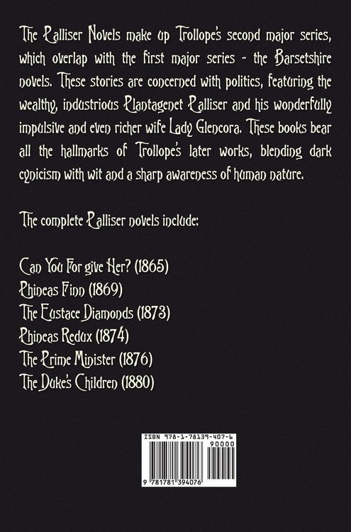 Produktbild: The Palliser Novels, Volume One, Including