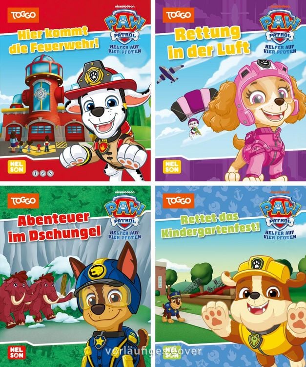 Produktbild: Nelson Mini-B&uuml;cher: 4er PAW Patrol 33-36