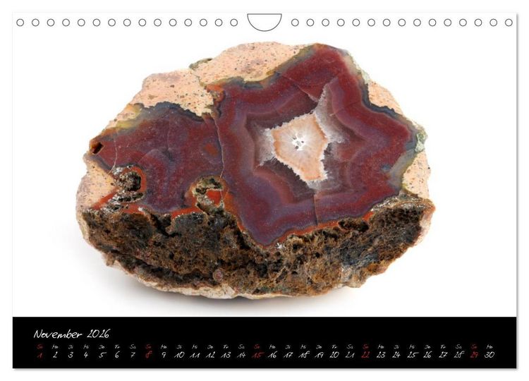Produktbild: Achate - Naturwunder (Wandkalender 2026 DIN A4 quer), CALVENDO Monatskalender