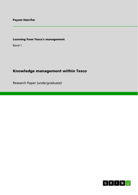 Produktbild: Knowledge management within Tesco