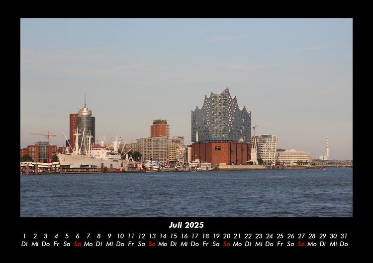 Produktbild: Hamburg 2025 Fotokalender DIN A3