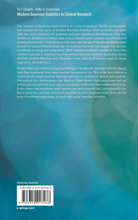 Produktbild: Modern Bayesian Statistics in Clinical Research