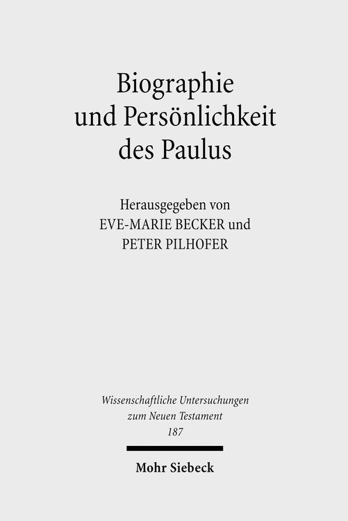 Bild vom Artikel Biographie und Persönlichkeit des Paulus vom Autor Eve-Marie Becker