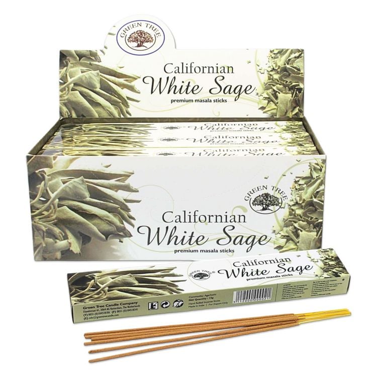 Produktbild: R&auml;ucherst&auml;bchen Green Tree "White Sage" 15gr.