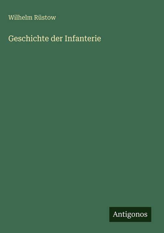 Produktbild: Geschichte der Infanterie