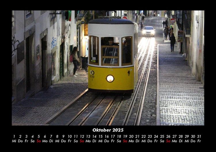 Produktbild: Lissabon 2025 Fotokalender DIN A3
