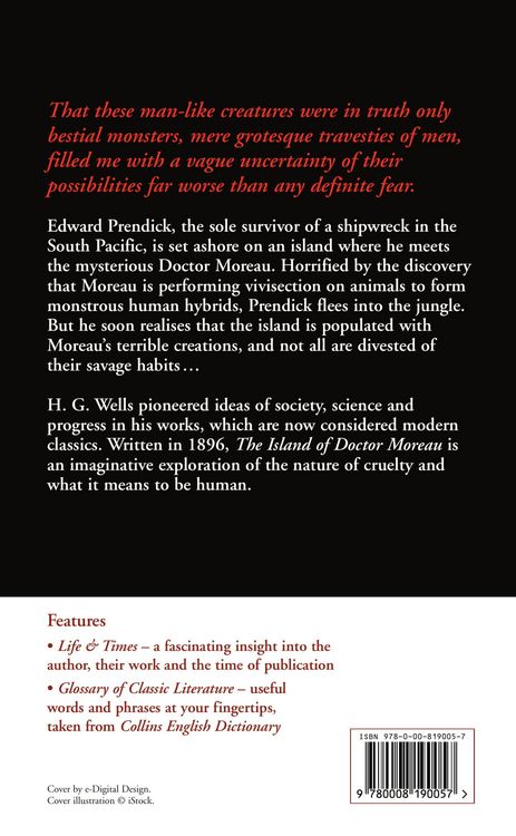 Produktbild: The Island of Doctor Moreau
