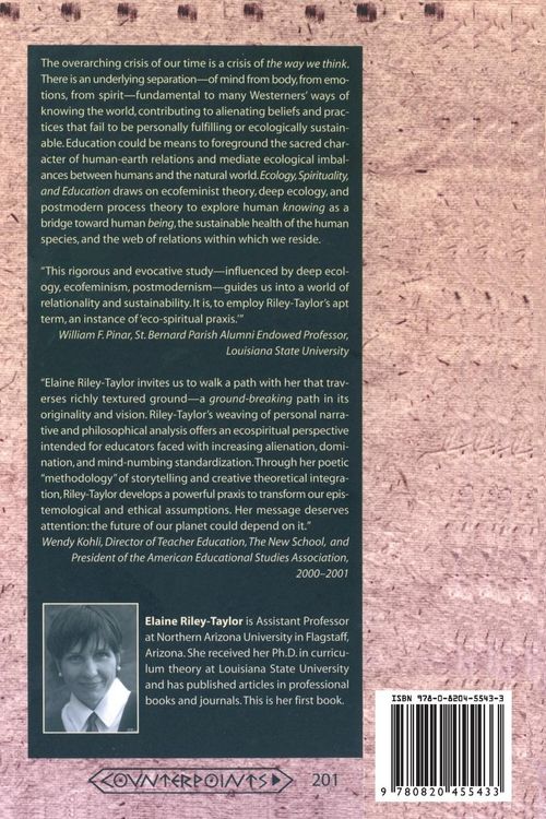 Produktbild: Ecology, Spirituality, and Education