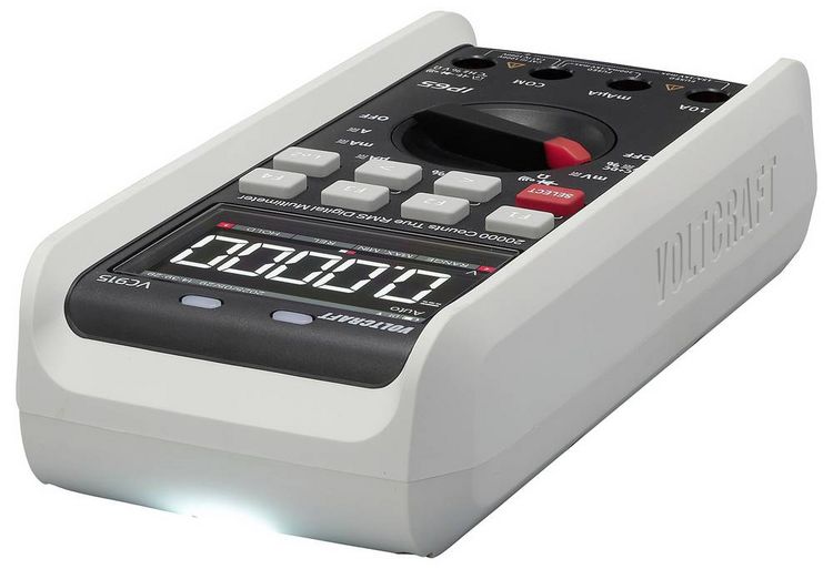 Produktbild: VOLTCRAFT VC915 Industrie-Multimeter TRMS LoZ CAT III 1000 V, CAT IV 1000 V Bluetooth&reg; integrierte Magnethalterung transflektives Display