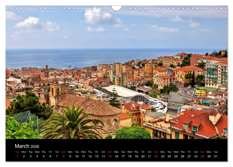 Produktbild: Liguria - Italian Riviera (Wall Calendar 2026 DIN A3 landscape), CALVENDO 12 Month Wall Calendar
