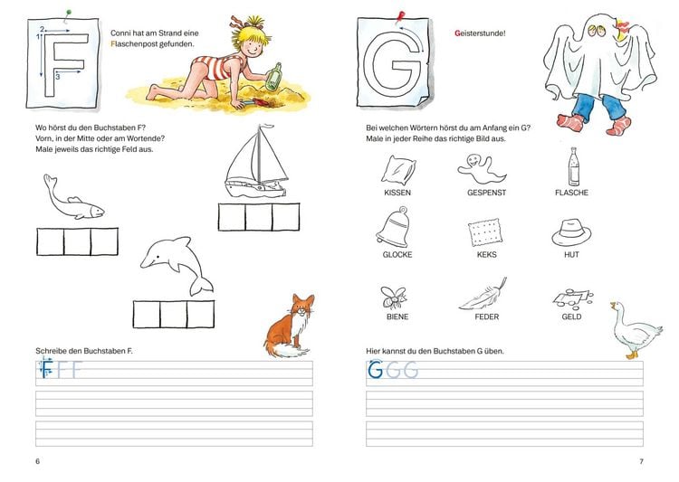Produktbild: Conni Gelbe Reihe (Besch&auml;ftigungsbuch): Buchstaben schreiben