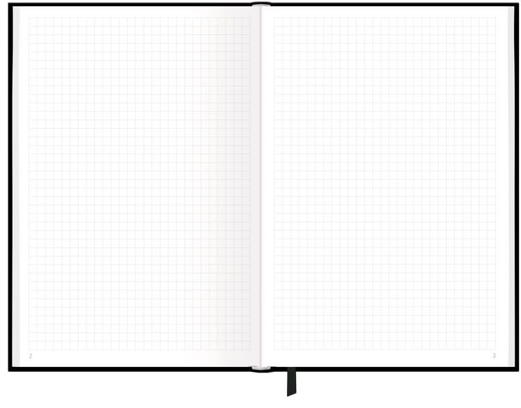 Produktbild: Paper&you Notizbuch kariert A5+
