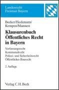 Produktbild: Klausurenbuch &Ouml;ffentliches Recht in Bayern