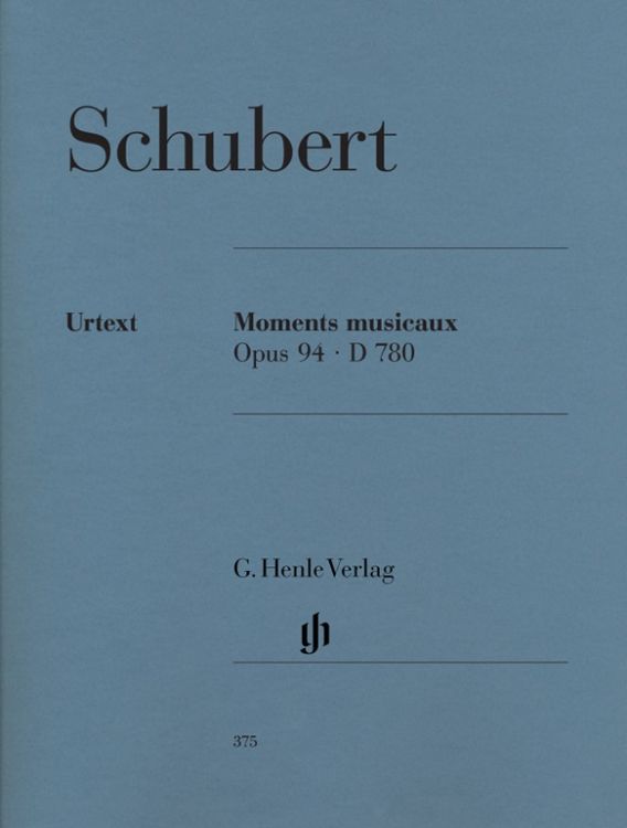 Produktbild: Franz Schubert - Moments musicaux op. 94 D 780