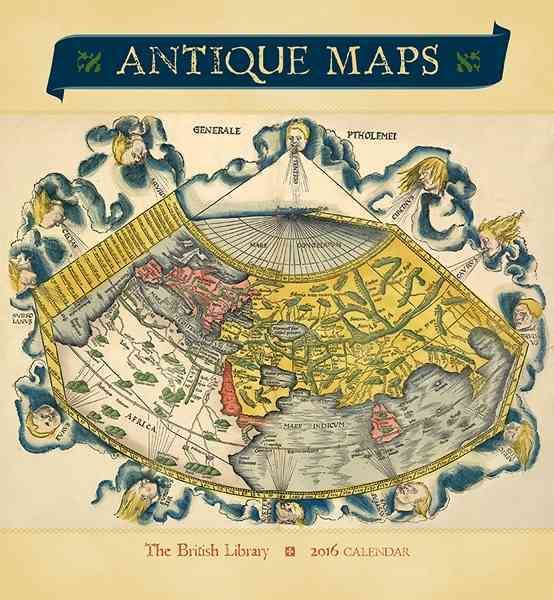 Produktbild: Antique Maps 2016 Wall Calendar