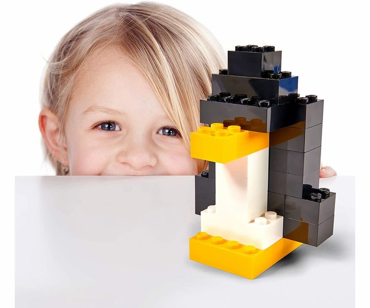 Produktbild: Simba 104118916 - Blox Steine in Dose, Konstruktionsspielzeug, 100, schwarz