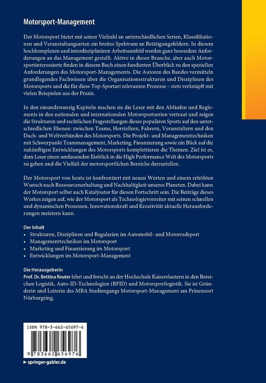 Produktbild: Motorsport-Management