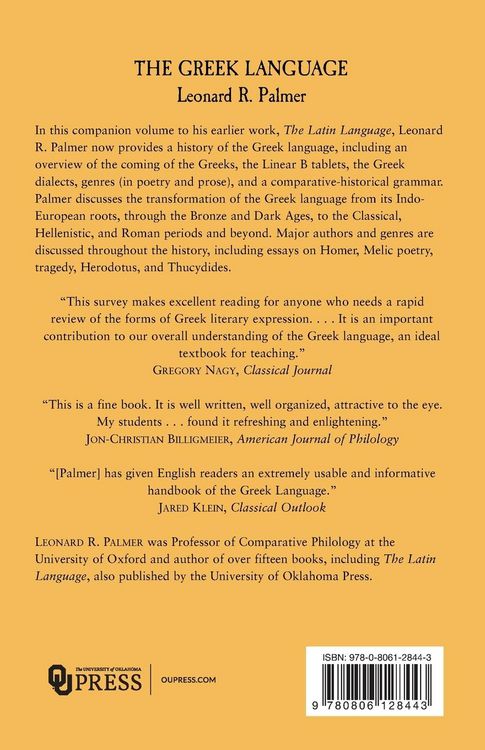 Produktbild: The Greek Language
