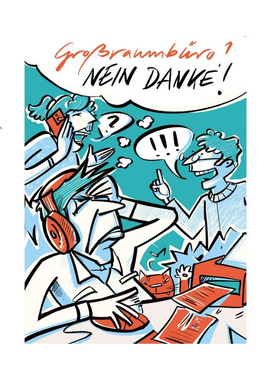 Produktbild: Gro&szlig;raumb&uuml;ro? Nein danke!