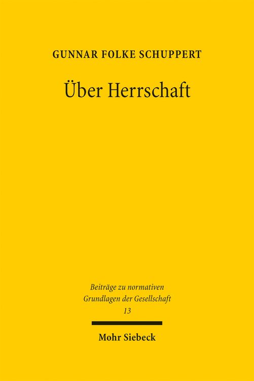 Produktbild: &Uuml;ber Herrschaft