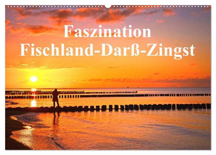 Produktbild: Faszination Fischland-Dar&szlig;-Zingst (Wandkalender 2026 DIN A2 quer), CALVENDO Monatskalender