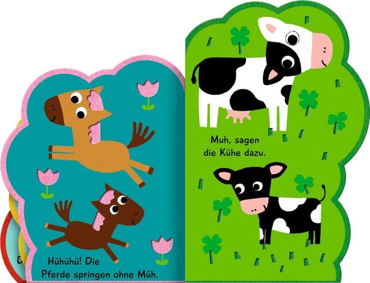 Produktbild: Mein Filz-F&uuml;hlbuch: Kikeriki! Wer wohnt auf dem Bauernhof?