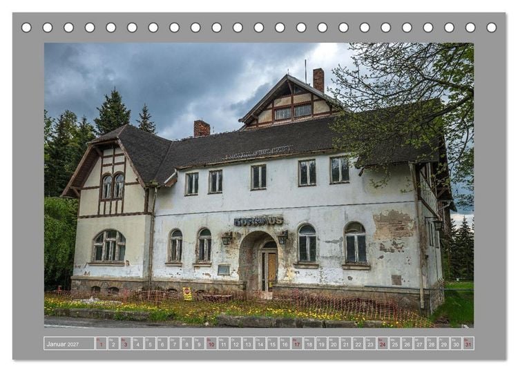 Produktbild: Verlassen - Vergessen- Verwunschen (Tischkalender 2027 DIN A5 quer), CALVENDO Monatskalender