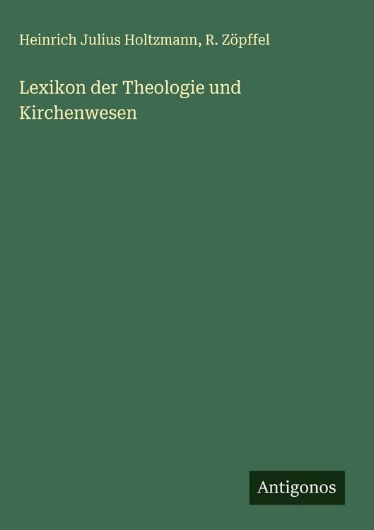 Produktbild: Lexikon der Theologie und Kirchenwesen