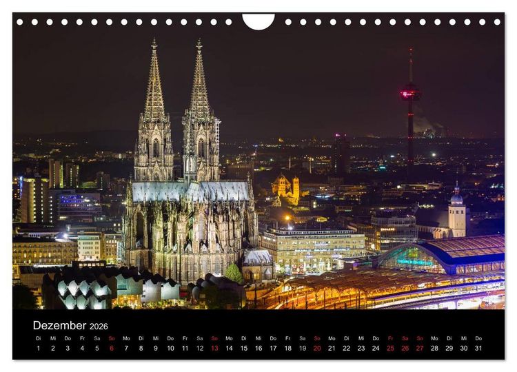 Produktbild: K&ouml;lner - Blickwinkel (Wandkalender 2026 DIN A4 quer), CALVENDO Monatskalender