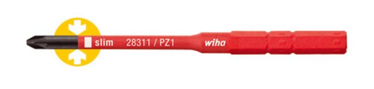 Produktbild: Wiha VDE Kreuzschlitz Pozidriv Wechselklinge PZ 2 75 mm Passend f&uuml;r (Serie Schraubendreher) Wiha Torque