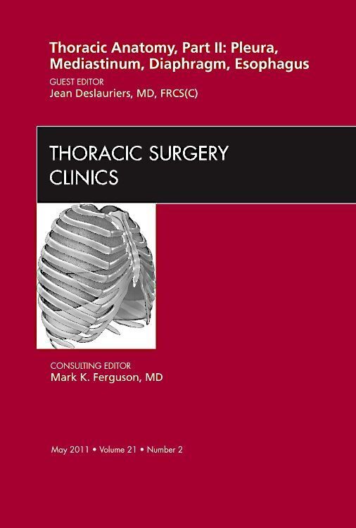Produktbild: Thoracic Anatomy, Part II, an Issue of Thoracic Surgery Clinics